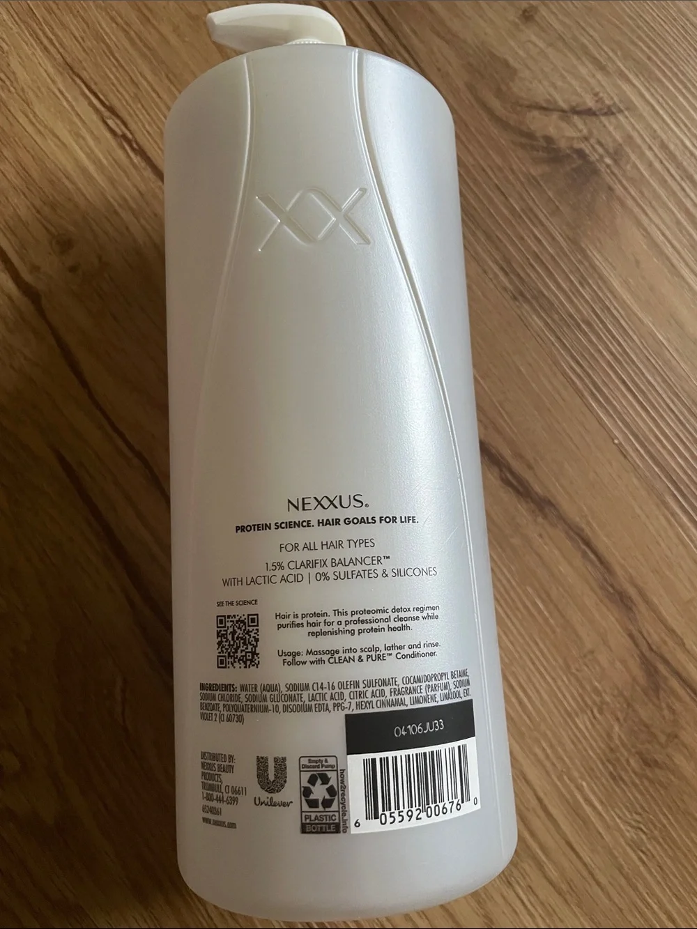 Nexxus Clean & Pure Detox Shampoo - with lactic acid